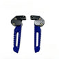 Aluminum Newest footrest Universal Pedal For Zuma Tank YAMAHA Bws 200cc 150cc 125cc Scooter Motorcycle Foot Peg tank Foot Pedal Royal blue