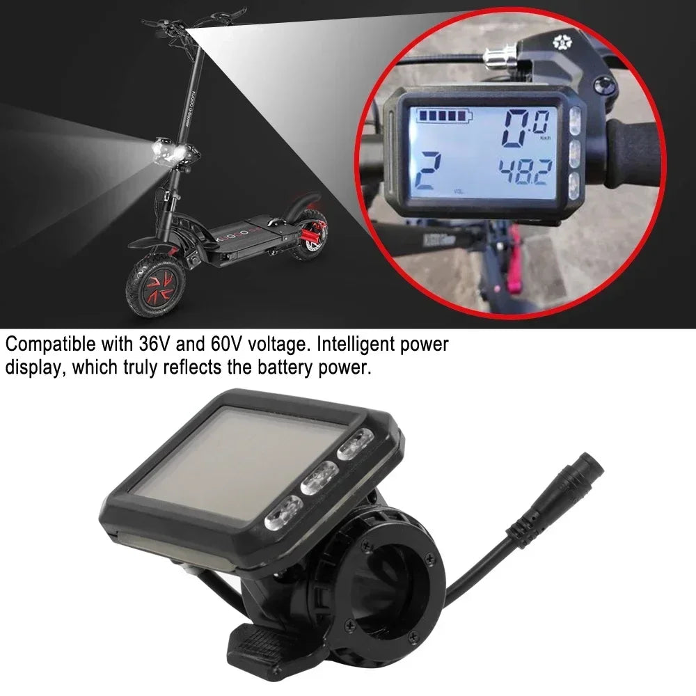 Display Panel Lcd Display for Kwheel S12 Kugoo G-Booster Electric Scooter Circuit Board Scooters 36V 48V 52V 60V Dashboard Parts