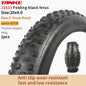 TANKE MTB Bicycle JILUER Foldable Gravel Tire Black/Yellow 60TPI Road BICYCLE Tire 26×2.25/27.5×2.1/2.2/29×2.2/700×25C/20×1.35 J1633 20x4.0 Black Foldable China
