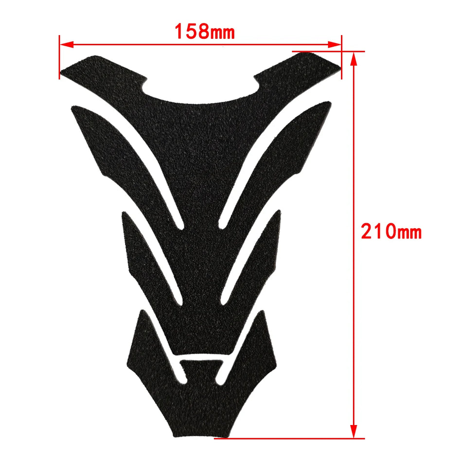 Universal Motorcycle Oil Gas Fuel Tank Protector Pad Cover Sticker