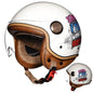 ORZ Retro Motorcycle Pedal 3/4 Half Helmet 8