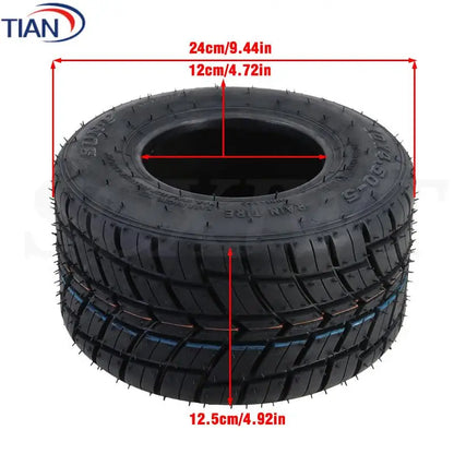 High cost performance 10x4.50-5 inch rain tires suitable for tubeless tire accessories
