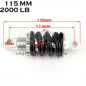 100MM 125MM 150MM 180MM 190MM 200MM Rear Suspension Shock for 47cc 49CC Super Minimoto ATV Quad electric scooter Pocket Bike 115mm-2000LB