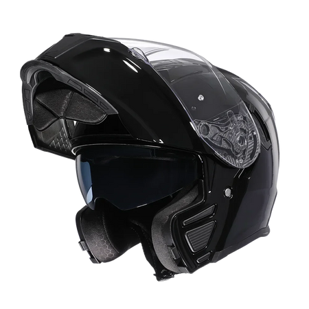 Secure fit full face helmet