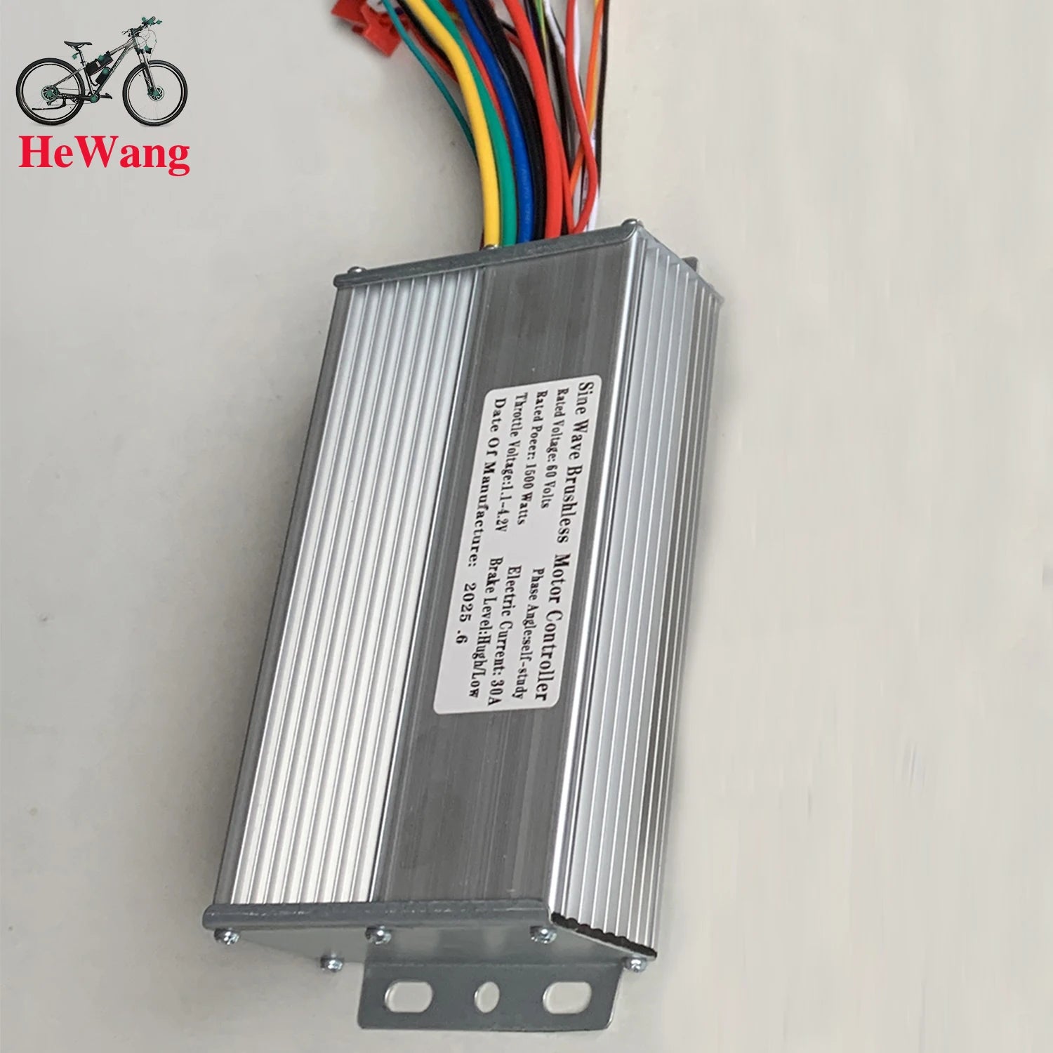 36V 48V 52V 64V Sine wave brushless motor controller 30A 1000W controller for 6Pin SM connector No. 2 protocol instruments ebike 36-64V1000W-2W
