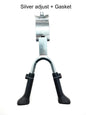24 26 29 inch Mountain Bike Support Side Kick Stand Adjustable MTB Road Bicycle Kickstand Parking Rack Cycling Parts Foot Brace Silver adjust Gasket