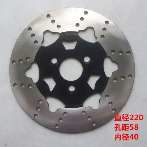 Electric Bike Moto Front Rear Brake Disc For 150CC GY6 QJ Keeway Scooter Honda Yamaha JOG BWS 125 Motorcycle ATV Moped Go Kart 220-58-40