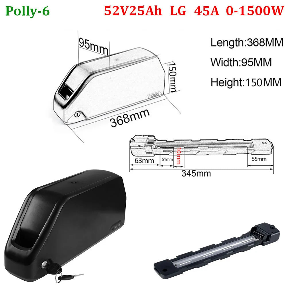 52V25Ah LG Polly6
