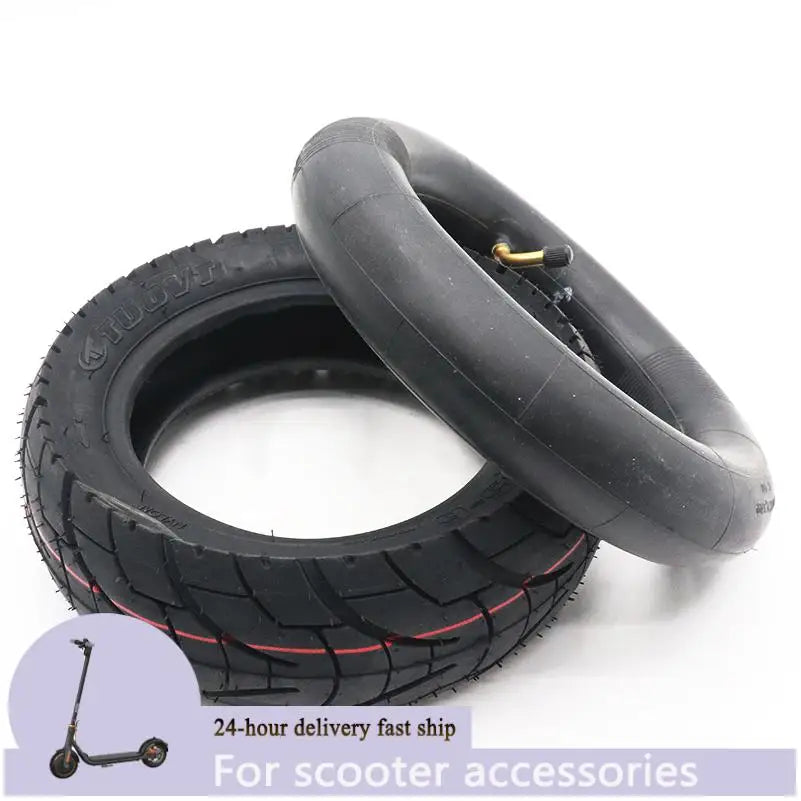 255x80 Tire Inner and Outer Tyre for Electric Scooter Zero 10x Dualtron KuGoo M4 Upgrade 10 Inch 10x3.0 80/65-6 Off Road Tire