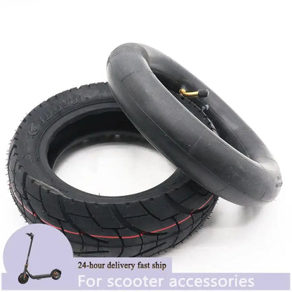 255x80 Tire Inner and Outer Tyre for Electric Scooter Zero 10x Dualtron KuGoo M4 Upgrade 10 Inch 10x3.0 80/65-6 Off Road Tire