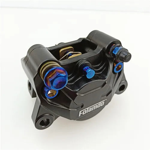 84mm Pitching Mounting Motorcycle Caliper Brake Disc 200mm 220mm Front Rear 2 Piston RPM For Scooter Rsz Jog Dirt Pit Bike GROM black