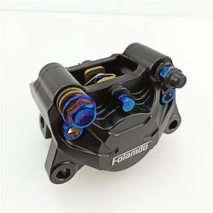 84mm Pitching Mounting Motorcycle Caliper Brake Disc 200mm 220mm Front Rear 2 Piston RPM For Scooter Rsz Jog Dirt Pit Bike GROM black