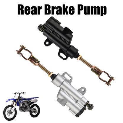 Motorcycle Rear Brake Pump Foot Hydraulic Brake Master Cylinder Pump Pit Pro Trail Dirt Quad Bike ATV Dune Buggy Universal