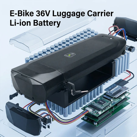 36V rear carrier li-ion ebike battery for Wayscral Everyway