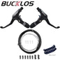 BUCKLOS FR5 Bike Brake Levers Aluminum Alloy Road Bike V Brake Lever Durable Bicycle Disc Brake Handle Lever Bicycle Accessories BLACK LEVER-CABLE