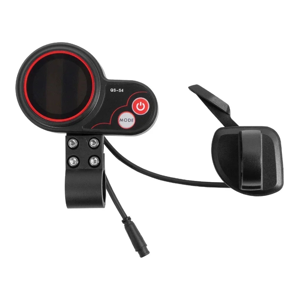 Electric Scooter Thumb Throttle QS-S4 LCD Display 36-60V 72V for Zero 9 Zero 8X Zero10 Zero10X 11X E-scooter QS-S4 Display Parts