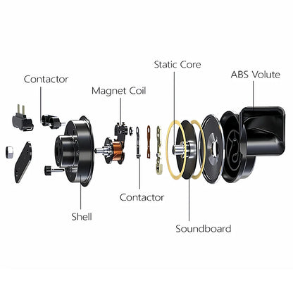 Modified Motorcycle 12V Snail Horn High-frequency Universal 300DB Horn Waterproof Car Electric Horn