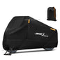 Motorcycle Cover Waterproof Outdoor Scooter UV Protector Dust Rain Cover For QJ Motor SRT 700 X 2024 black