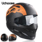 Scorpion Helmet Detachable Multi-purpose Combination Helmet Motorcycle Half Predator Helmet 14