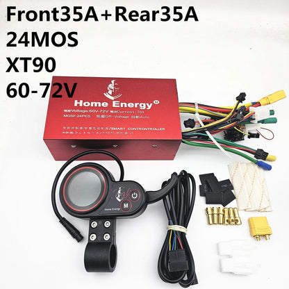 Home Energy SMART CONTROLLER for electric scooter Driver display Throttle LCD 48V 60V 72V 50A 90A 120A 160A