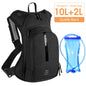 WEST BIKING 10L Ultralight Cycling Backpack Ergonomic Strap MTB Road Bicycle Bag With Water Bag Outdoor Hiking Climbing Bag 10L Water Bag
