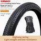 TANKE MTB Bicycle JILUER Foldable Gravel Tire Black/Yellow 60TPI Road BICYCLE Tire 26×2.25/27.5×2.1/2.2/29×2.2/700×25C/20×1.35 J1631 27.5x2.1 Black Foldable China