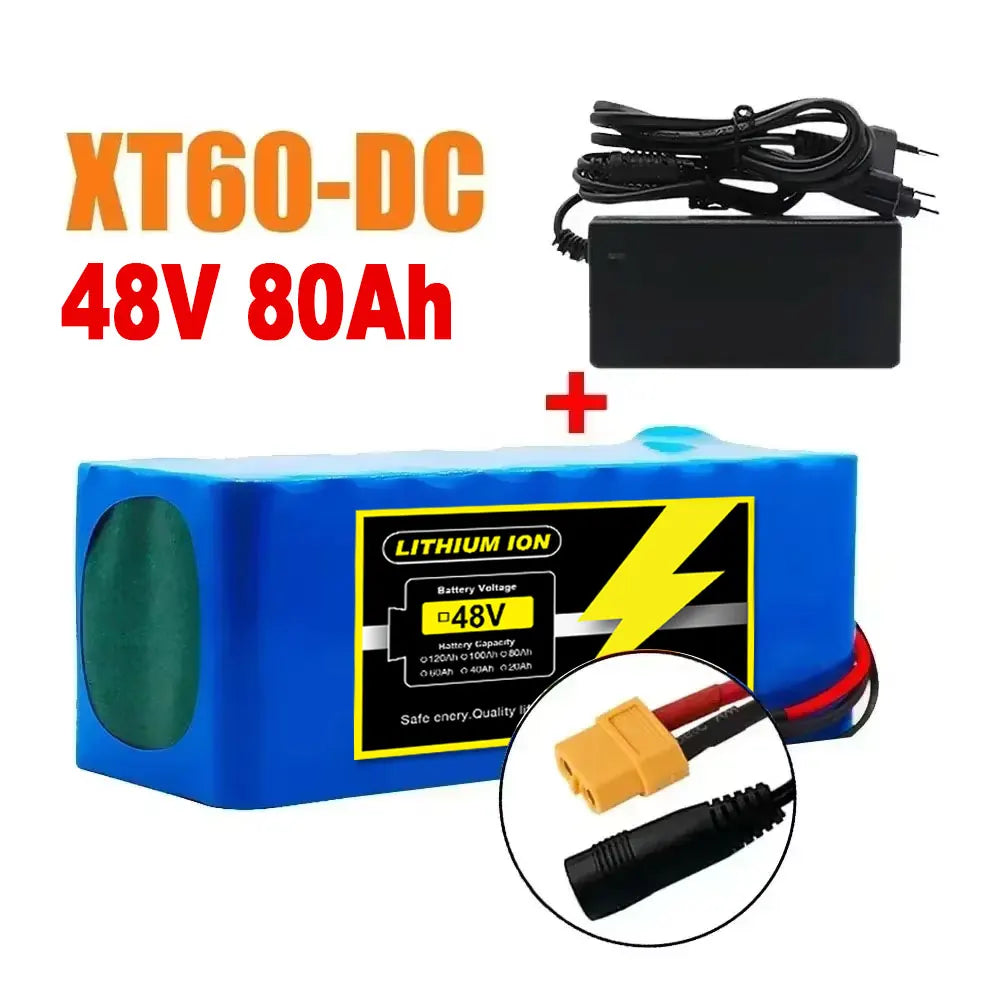 48V 80Ah XT60 DC
