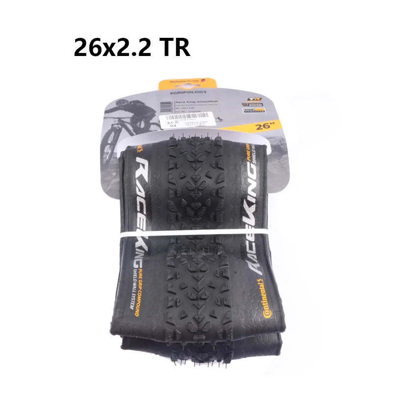 Continental RACE KING Mountain Bike Tires Mountain XC Anti Puncture Tubeless Bicycle Tire 26x2.0/2.2 27.5x2.0/2.2 29x2.0/2.2 26x2.2 China