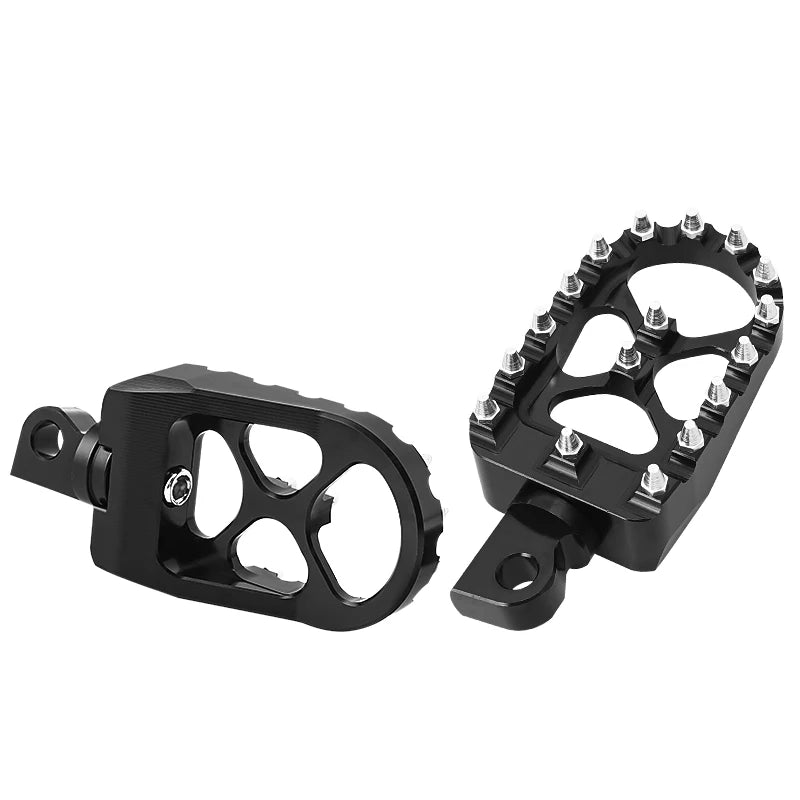 Motorcycle Foot Pegs Footrest Footpeg for Harley Dyna Fatboy Sportster 883 Street Bob Bobber Chopper