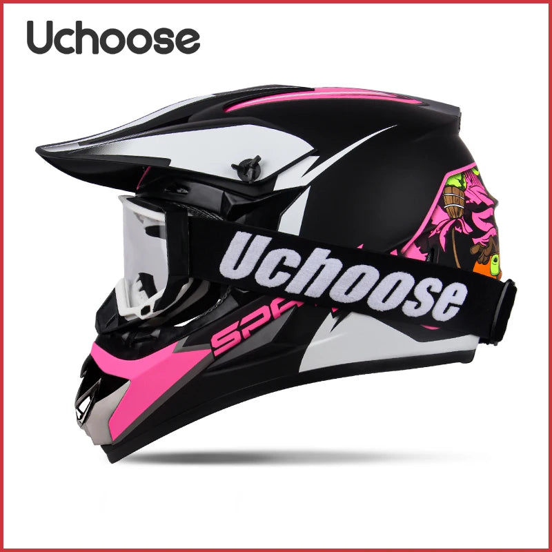 Motorcycle Helmet Professional Motocross Off Road Helm Children Off-road 2 China