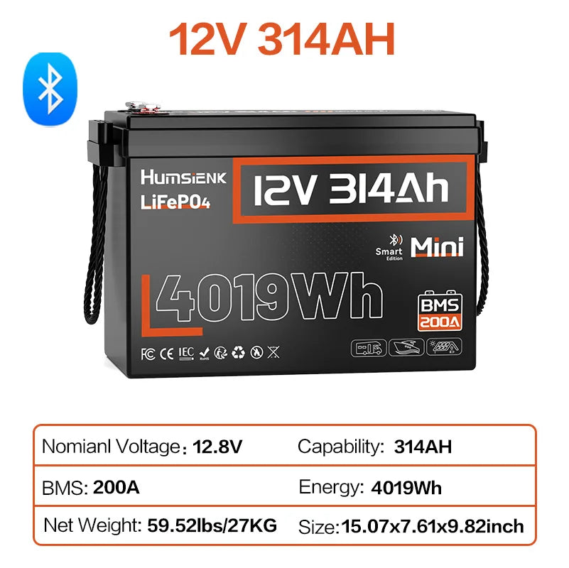 12V 314AH BT