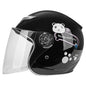Children Kids Helmet With Cute Cartoon Pattern New Anti-Fall Four Seasons Safety Protection Black