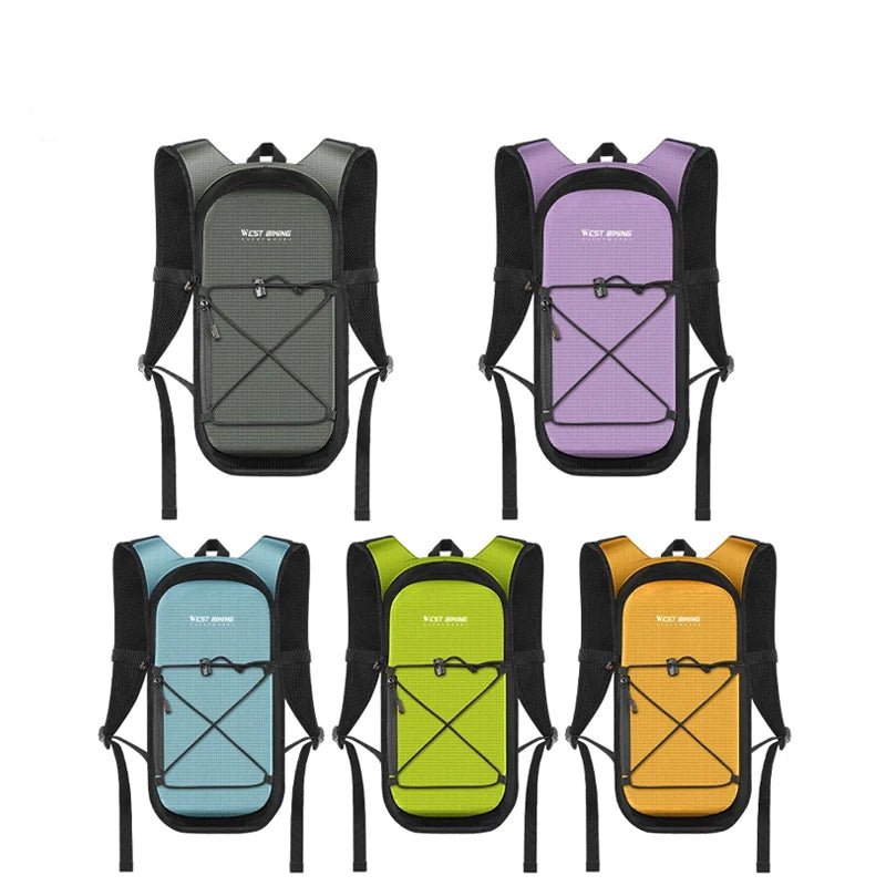 WEST BIKING 7L Cycling Backpack Bicycle Bags Outdoor Sport Climbing Hiking MTB Road Bike Hydration Backpack Men Women Bag
