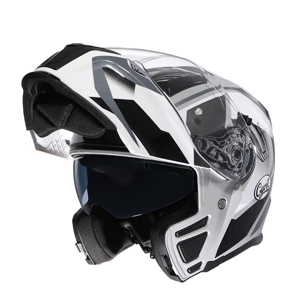 Motorcycle Helmet Double Lens Racing Helmets Modular Men Women Full Face Modular Helmet