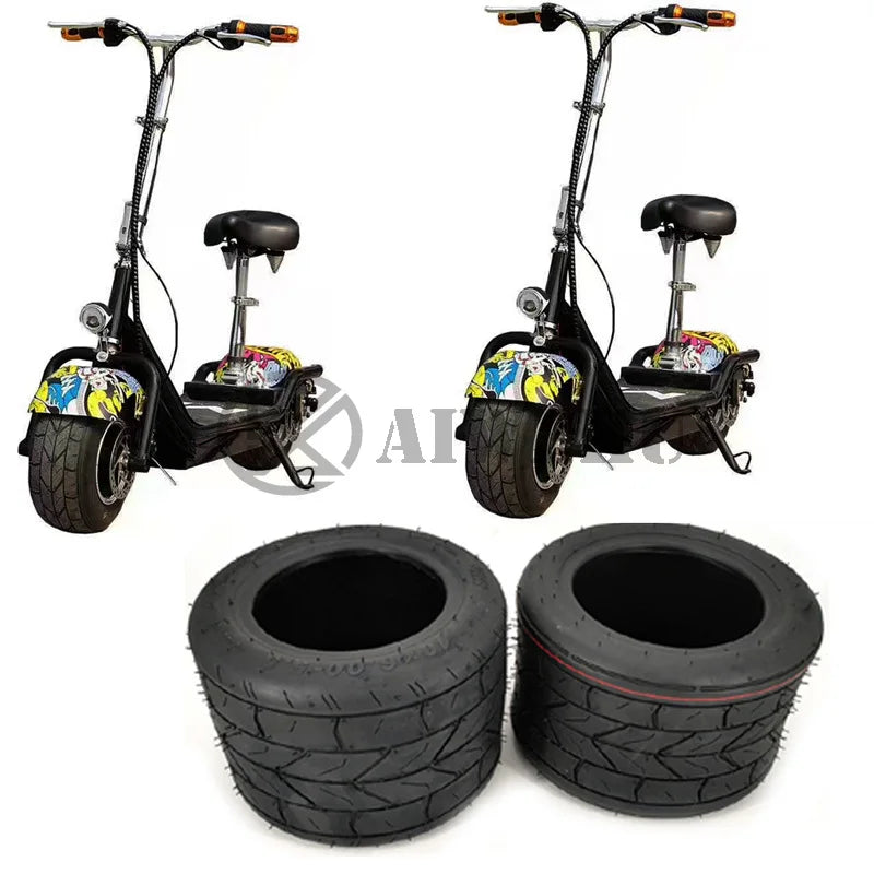 Electric Scooter Motor Special Tyre 10'' Widened Vacuum Tyres 10*6.00-5.5 for Small Harley Motorcycle Tubeless Tire 10x6.00-6