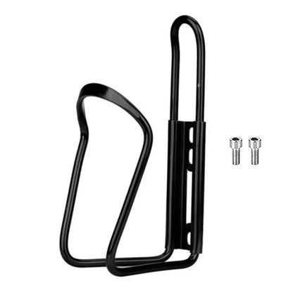 Aluminum Alloy Bicycle Bottle Holder Classic Cycling Mountain Bike Accessories Bottle Cage Bike Drink Holder Bicycle Black