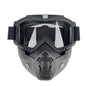 Windproof Mask Goggle HD Motorcycle Outdoor Sport Glasses Eyewear Riding Motocross Summer UV Protection Sunglasses CLEAR-LENS