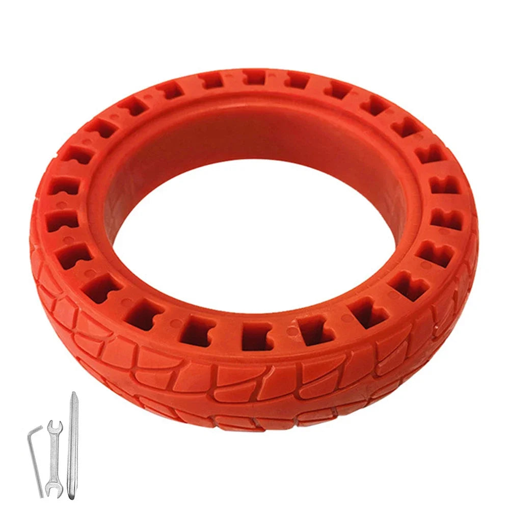 8.5x2 Inch Solid Rubber Tire 50/75-6.1 Scooter Tire For Xiaomi For M365 8.5 Inch 8 1/2x2 Solid Tyre Scooter Parts & Accessories Red CHINA