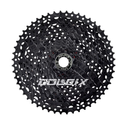 GOLDIX Black MTB Cassette 8/9/10/11/12 Speed 40/42/46/50T K7 Bicycle Freewheel Sprocket