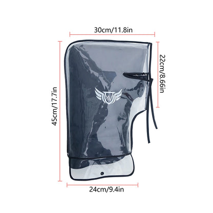 Motorcycle Scooter Bicycle Windproof Rainproof Winter Keep Warm Hot Protect Handlebar Handle Large Guard Cover Gloves