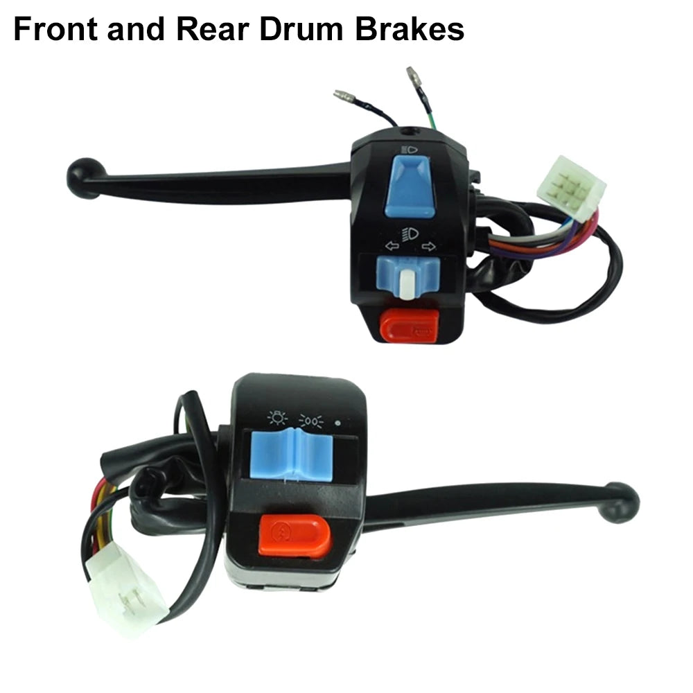 GY6 50cc 125cc 150cc Motorcycle 22mm Handlebar Handle Switch Assembly Scooter Moped Starter Light Switch Drum Disc Brake Lever