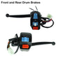 GY6 50cc 125cc 150cc Motorcycle 22mm Handlebar Handle Switch Assembly Scooter Moped Starter Light Switch Drum Disc Brake Lever A