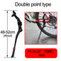 MTB Road Bicycle Kick Stand Aluminum Kickstand 24/26/27.5/29/700C Adjustable Mountain Bike Support Side Rear Parkingrack Double
