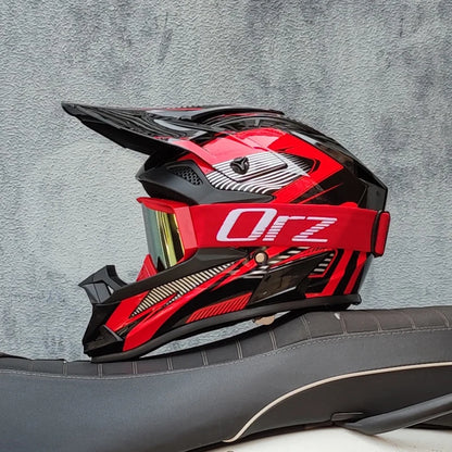 High Quality Motorcycle Off Road Racing Helmet ATV Forest DH Mountain Bike Full Helmet DOT Approved