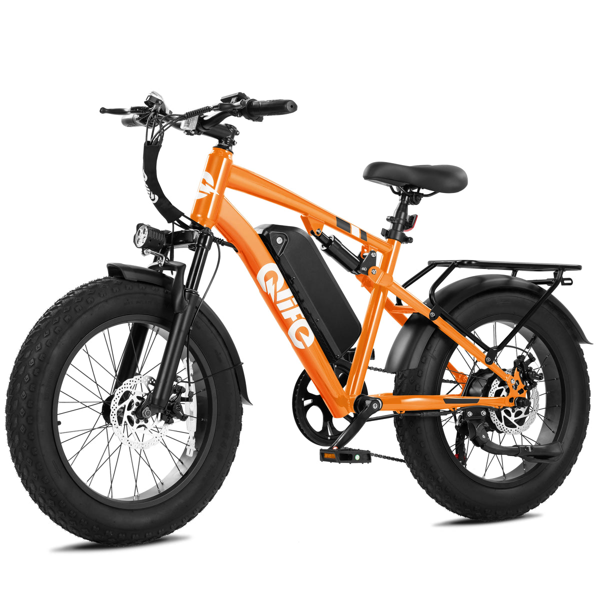 Qlife Racer Fat Tire 2.0 electric bike side view