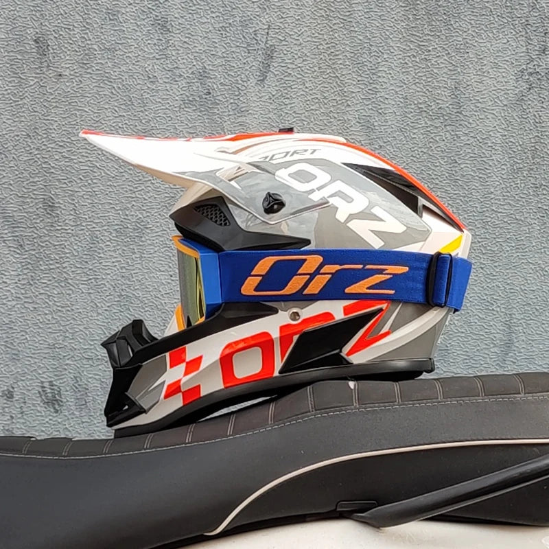 High Quality Motorcycle Off Road Racing Helmet ATV Forest DH Mountain Bike Full Helmet DOT Approved