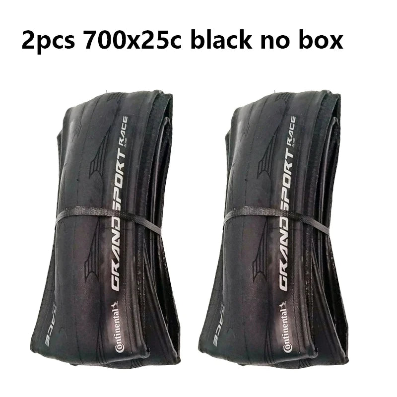 2PCS Continental GRAND SPORT RACE Road Tire Anti Puncture Racing Road Bicycle Tire Lightweight Racing Tyre 700x23C/25C/28C/32C 25C no box China