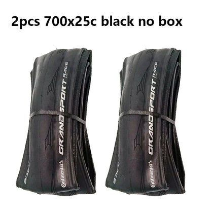 2PCS Continental GRAND SPORT RACE Road Tire Anti Puncture Racing Road Bicycle Tire Lightweight Racing Tyre 700x23C/25C/28C/32C 25C no box China