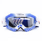 Vemar Motorcycle Glasses Kids Child Motorbike Racing Goggles MX MTB Off-Road Dirt kid Bike For motocross Helmet gafas Blue White