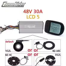 KT Ebike Controller 36V-52V 1500W 1000W | Dual Mode Sinewave with LCD3 Display & PAS
